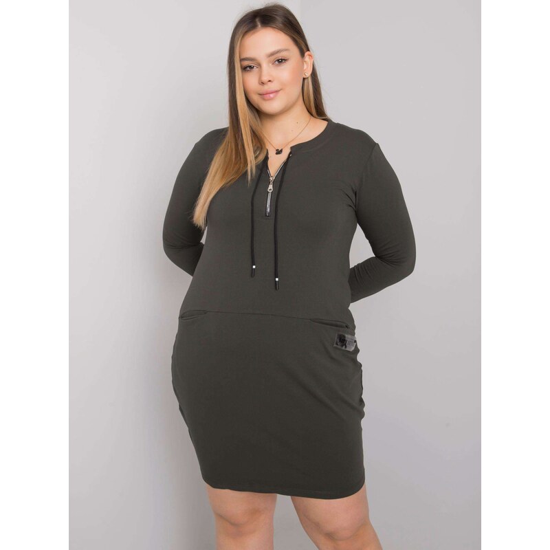 RELEVANCE Dress-RV-SK-7241.43-dark khaki 64665253