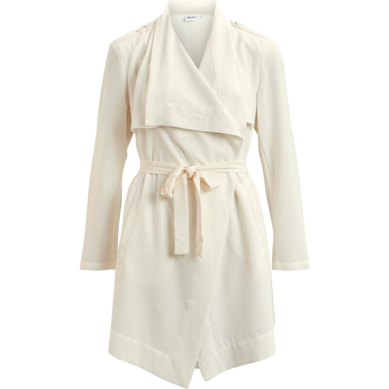 OBJECT Prechodný kabát Annlee krémová 29693201