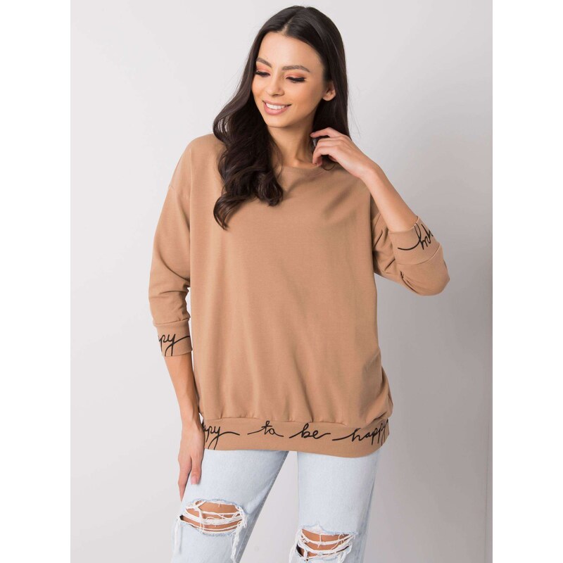 RELEVANCE Sweatshirt-RV-BL-5978.06P-camel 64791791