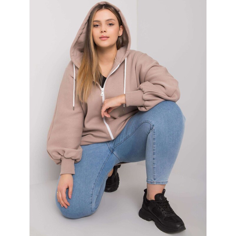 RELEVANCE Sweatshirt-RV-BL-7282.22P-dark beige 64683745