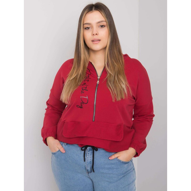 RELEVANCE Sweatshirt-RV-BL-7179.27-burgundy 64791951