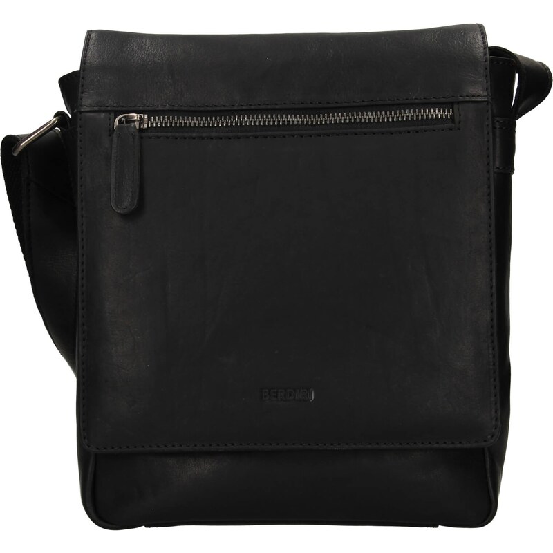 Pánska kožená taška cez rameno Berdiri Henry - čierna 29428610