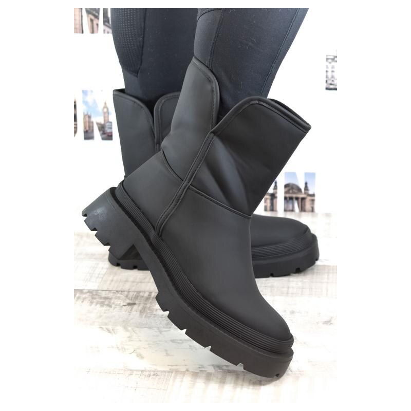 SS Dámske čierne čižmy BORY 29445408