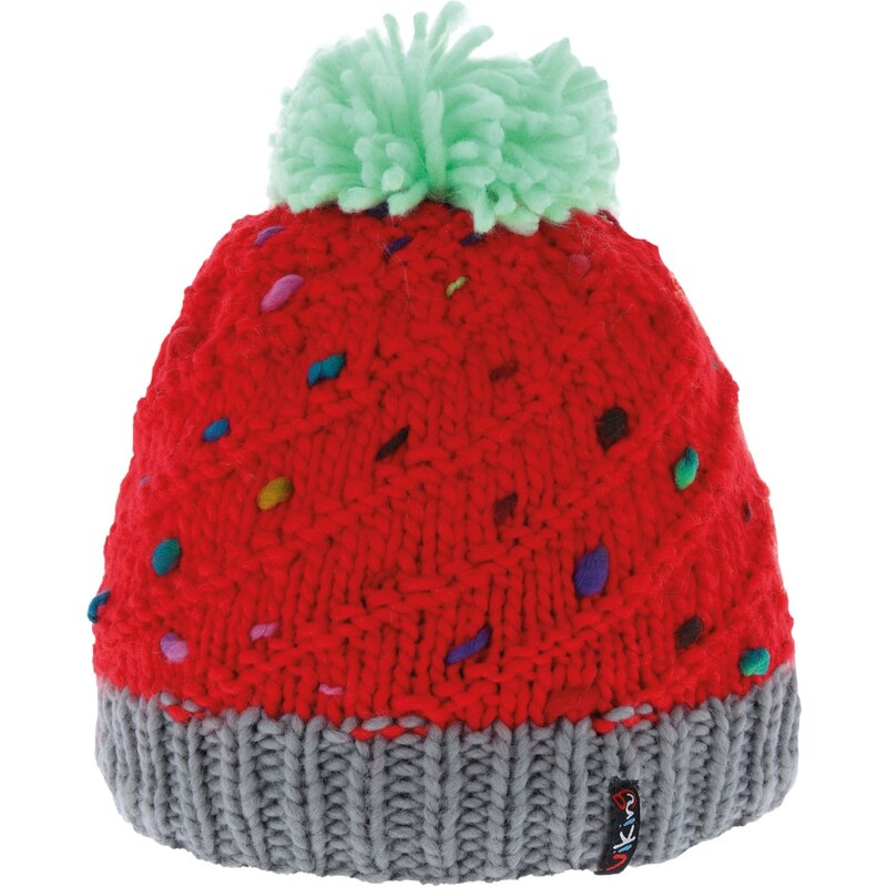 Detská zimná čiapka VIKING CUPCAKE červená 29449076