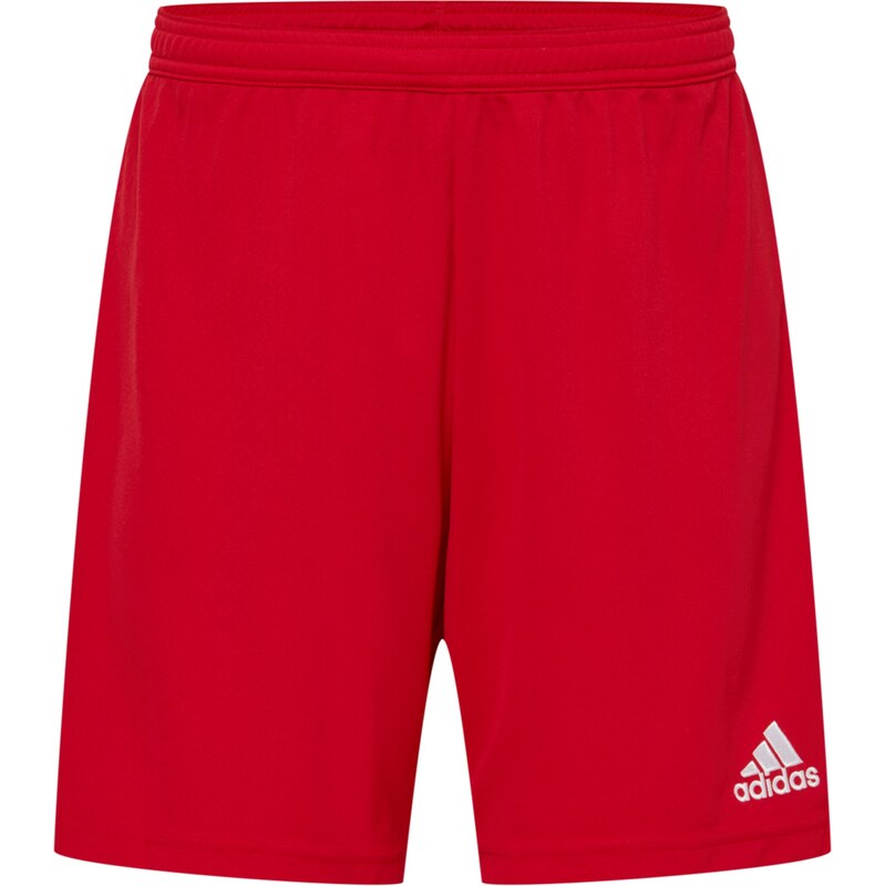 ADIDAS PERFORMANCE Športové nohavice Entrada 22 ohnivo červená / biela 67728336