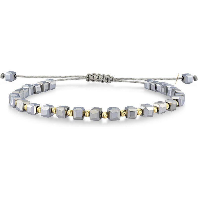 Lillian Vassago Zlatý náramok s krištáľmi LLV07-GB015 32053730