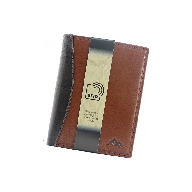 El Forrest Pánska kožená peňaženka El Forrest 2546-21 RFID hnedá 29462991