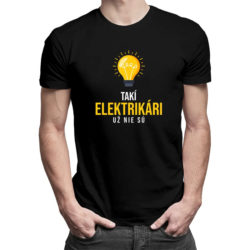 E-shop Garibald Takí elektrikári už nie sú - pánske tričko s potlačou