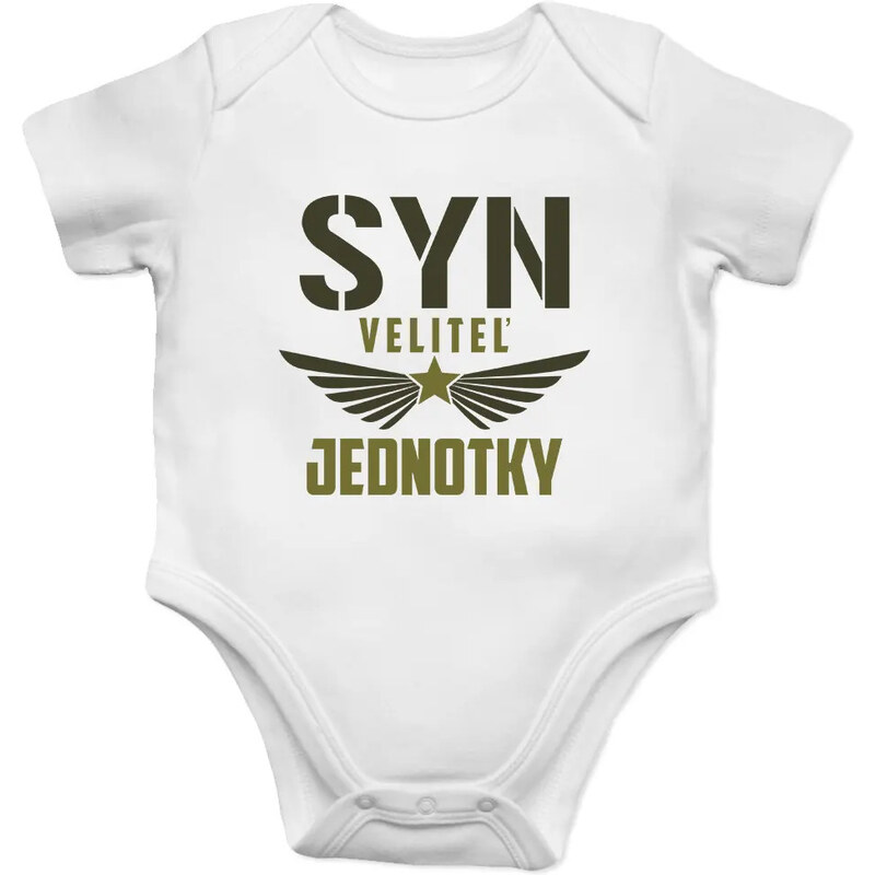 E-shop Garibald Syn veliteľ jednotky – body s potlačou