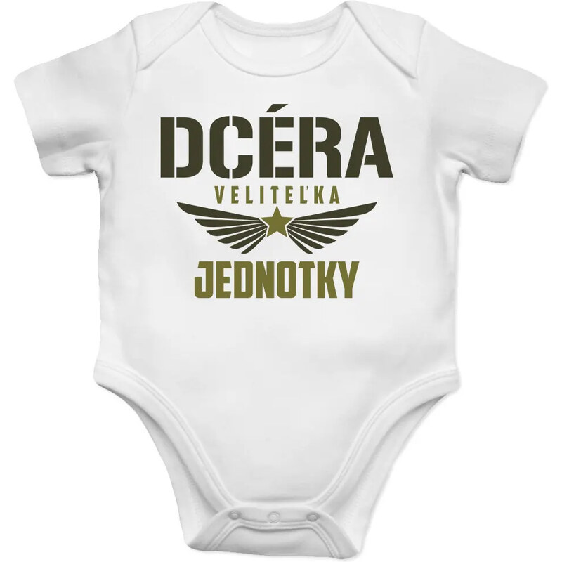 E-shop Garibald Dcéra veliteľka jednotky – body s potlačou