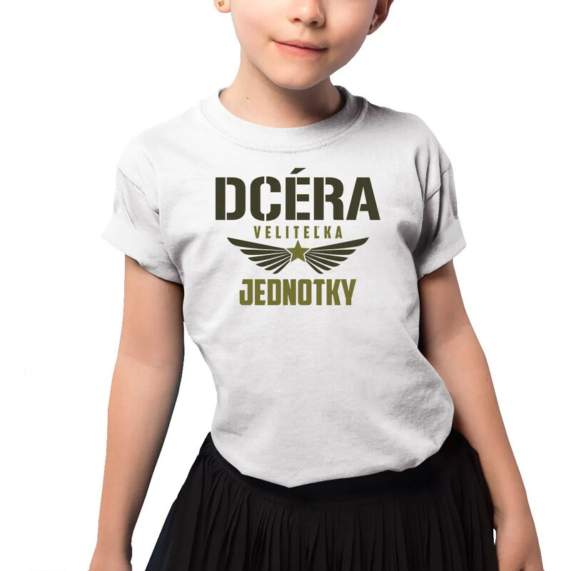 Garibald Dcéra veliteľka jednotky - detské tričko s potlačou 60823207