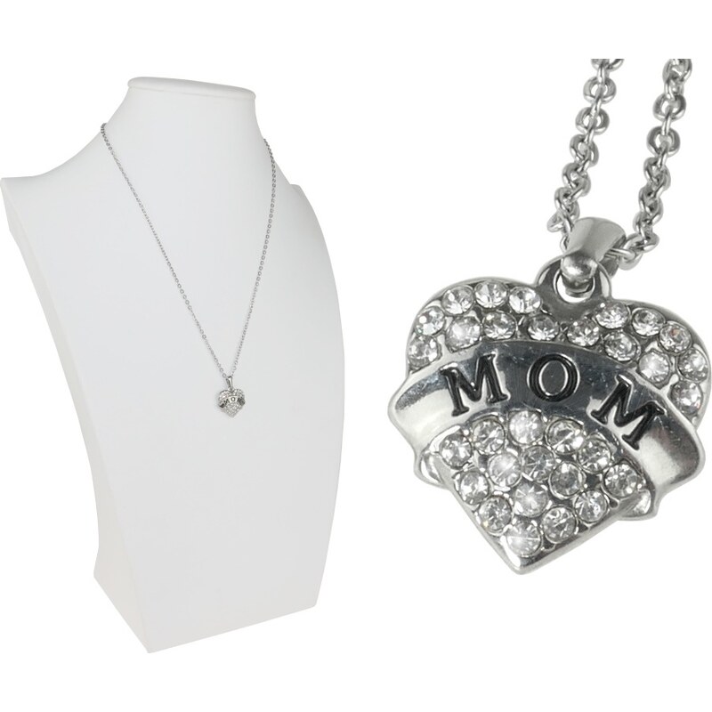 CITY STORM Dámska retiazka s príveskom srdce nápisom Mama 66888673