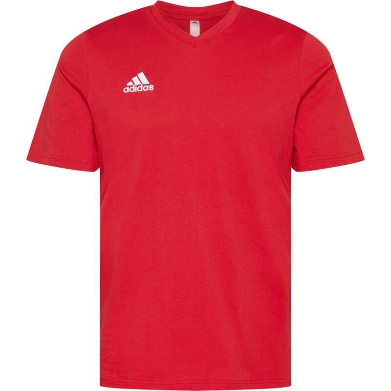 ADIDAS PERFORMANCE Funkčné tričko Entrada 22 červená / biela 64215047