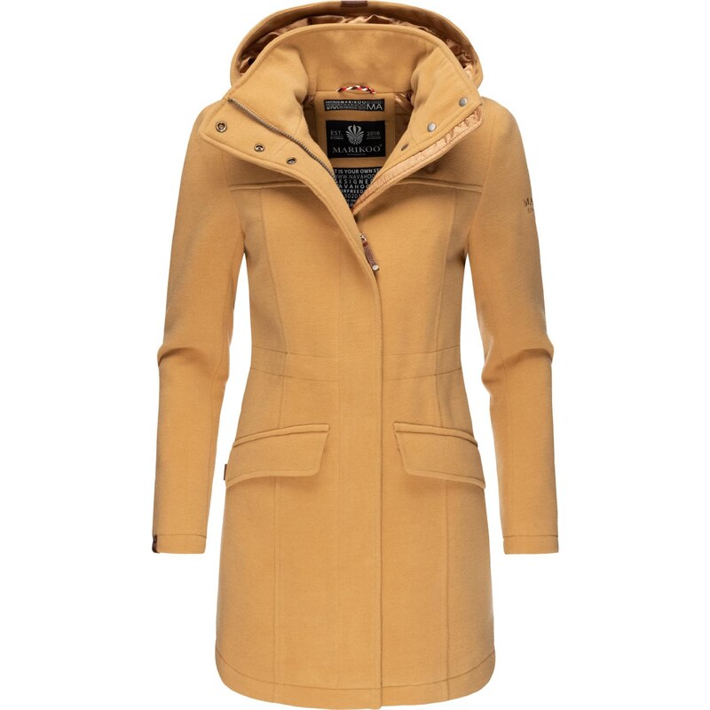 MARIKOO Prechodný kabát farba ťavej srsti 54228185