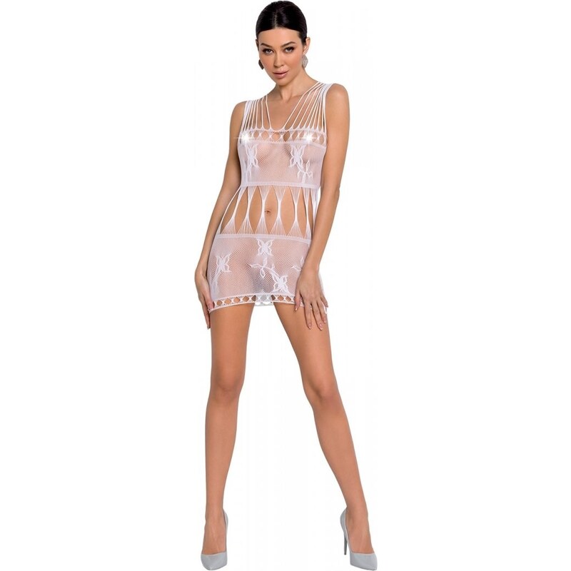 Passion BS090 white - Bodystocking 52919450