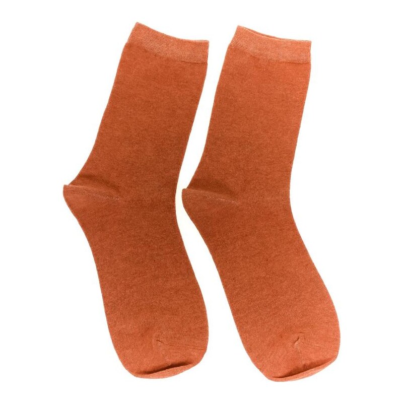 AURA.VIA Dámske oranžové ponožky NANCE 29666806