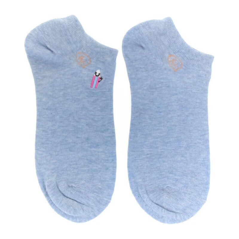 AURA.VIA Dámske modré ponožky LINGA 29666827