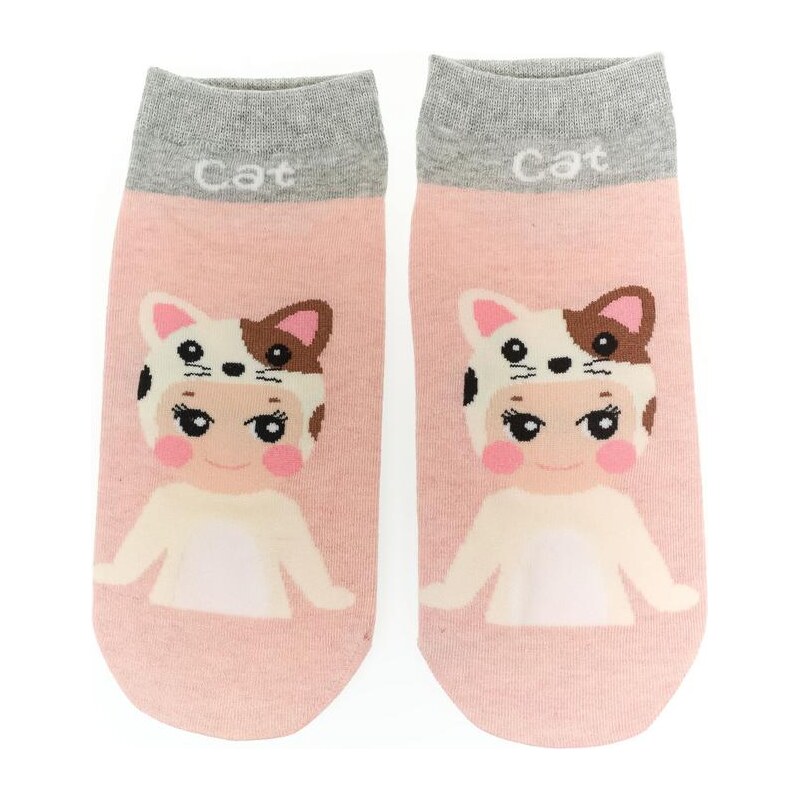 AURA.VIA Dámske ružové ponožky MIMI 29666851