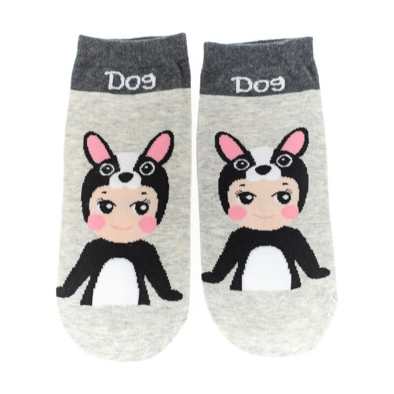 AURA.VIA Dámske sivé ponožky MIMI 29666852