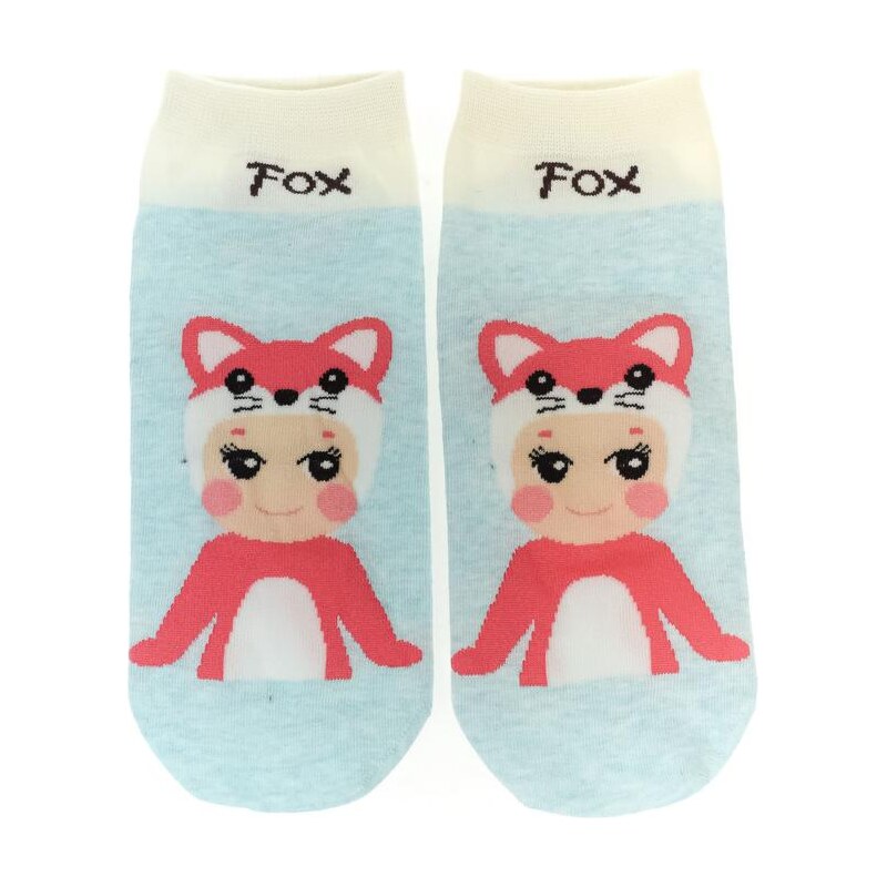 AURA.VIA Dámske svetlomodré ponožky MIMI 29666853