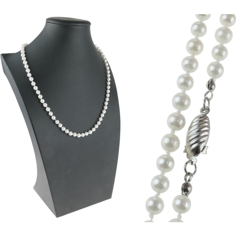 Alexis Marten Náhrdelník perlový biely Shell perly 6 mm - Giana