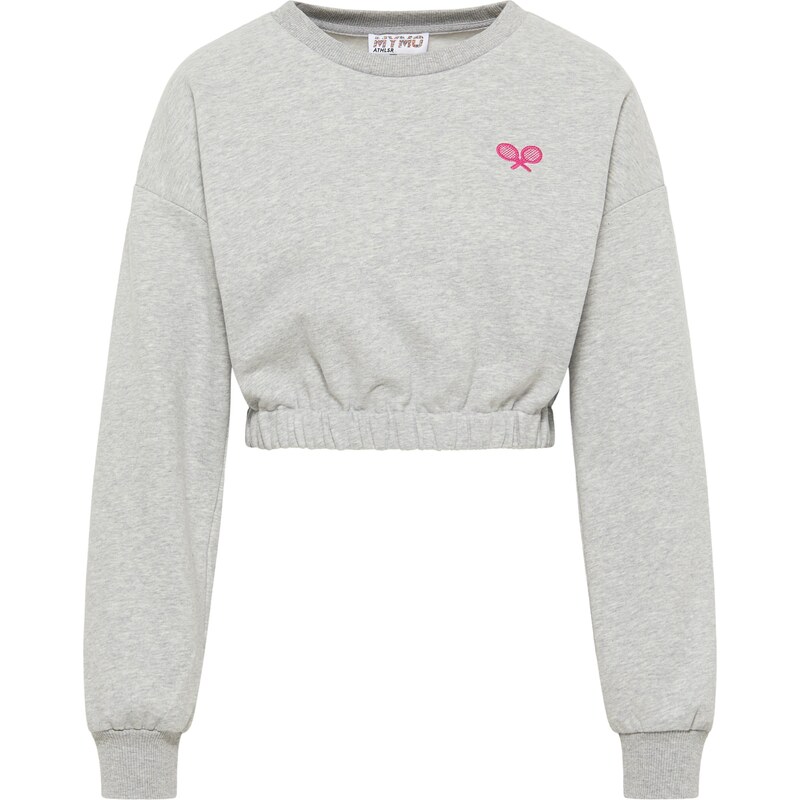 myMo ATHLSR Mikina sivá melírovaná 65867585