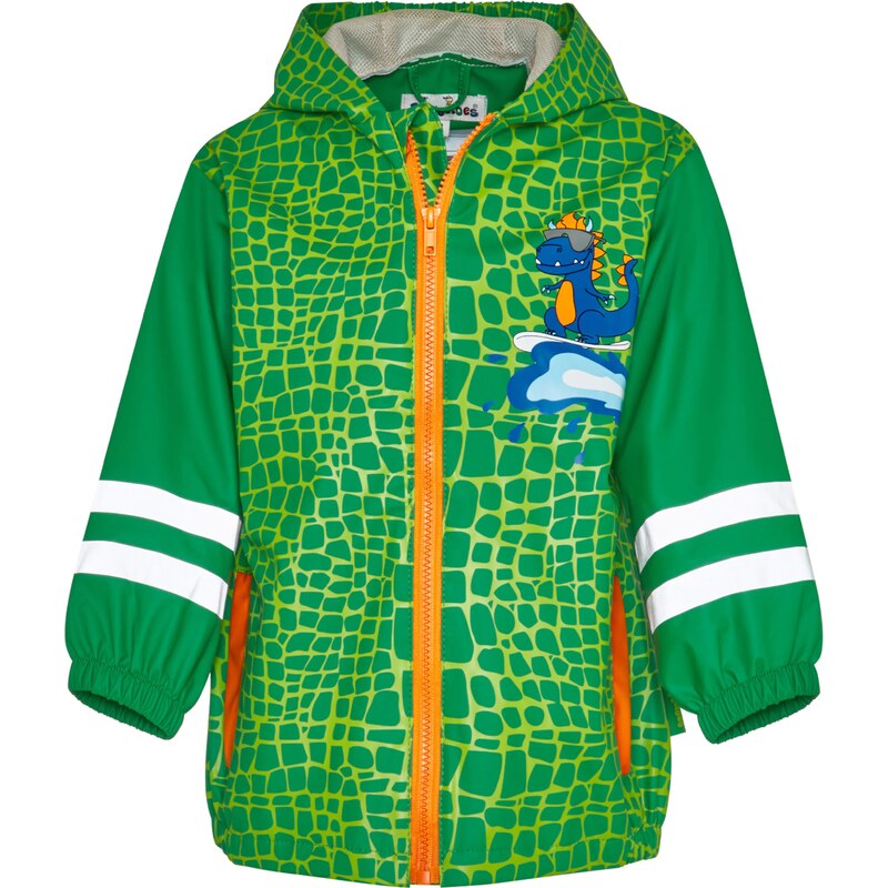 PLAYSHOES Funkčná bunda Dino zelená / zmiešané farby 65237387