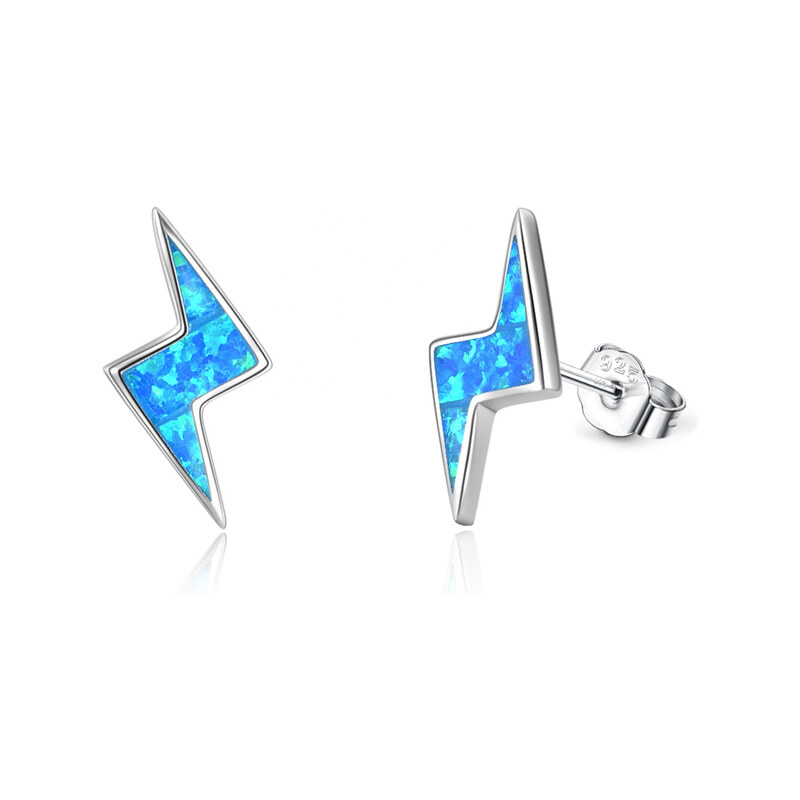 Olivie Strieborné náušnice BLESK 5604 29833312