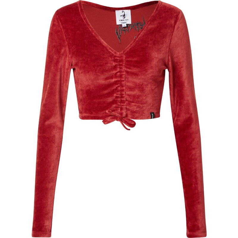 VIERVIER Tričko Joana bordová 54228341