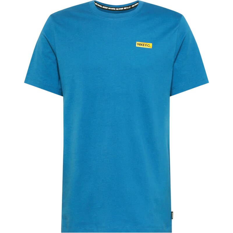 NIKE Funkčné tričko nebesky modrá / žltá / oranžová 67749979