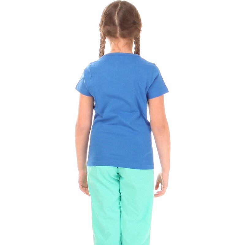 Nordblanc Modré detské bavlnené tričko FATE