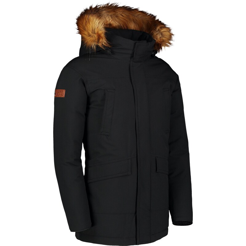 Nordblanc Čierny detský zimný kabát WHOOP