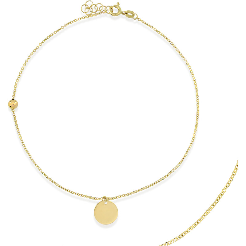 Lillian Vassago Zlatá retiazka na nohu LLV22-GBL017Y 31774441