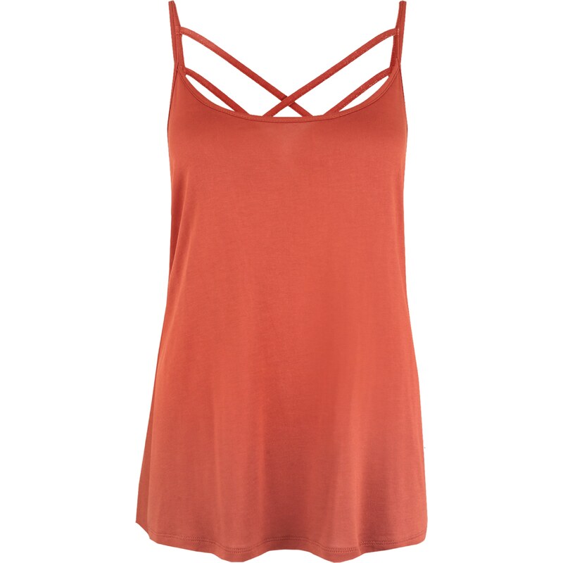 LASCANA Top Tiffy hrdzavo červená 54228378