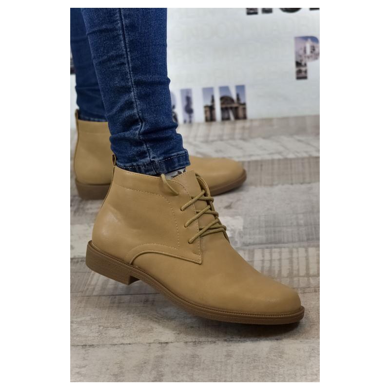 SS Dámske béžové poltopánky AYLA 29724089