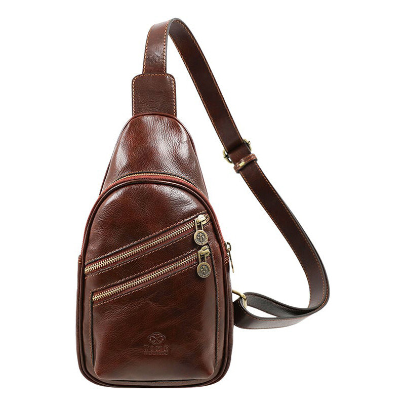 Glara Prémiová kožená crossbody taška 36988925