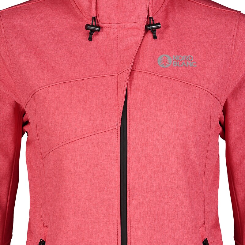 Nordblanc Ružová dámska zimná multisport softshell bunda DEEM