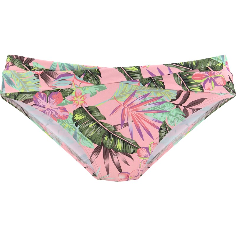 s.Oliver Bikinové nohavičky zelená / fialová / rosé 54228500