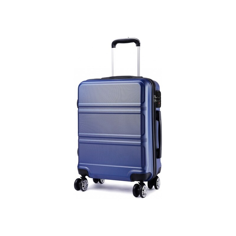 KONO Cestovný kufor - Ariel, na kolieskach cestovný, stredný, modrý 29754782
