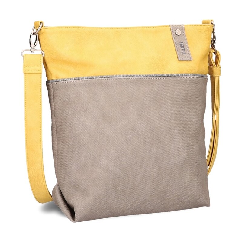 Kabelka crossbody se dvěma popruhy Zwei J12 LEM 29770461