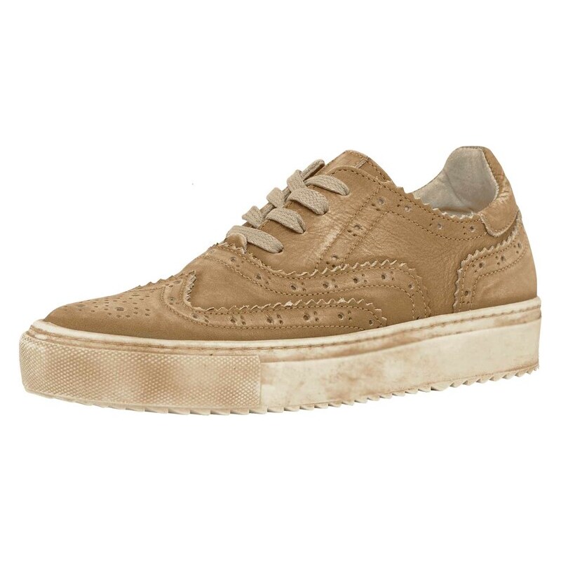 E-shop Kožené sneaker tenisky Andrea Conti, piesková