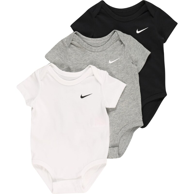 Nike Sportswear Body sivá melírovaná / čierna / biela 57195468