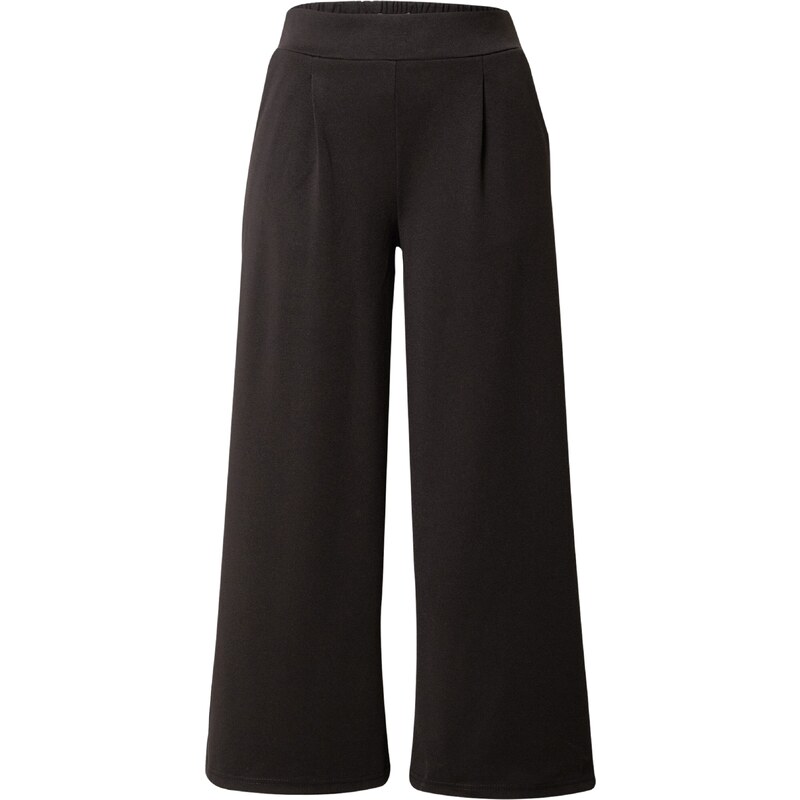 ICHI Plisované nohavice Kate čierna 29799971