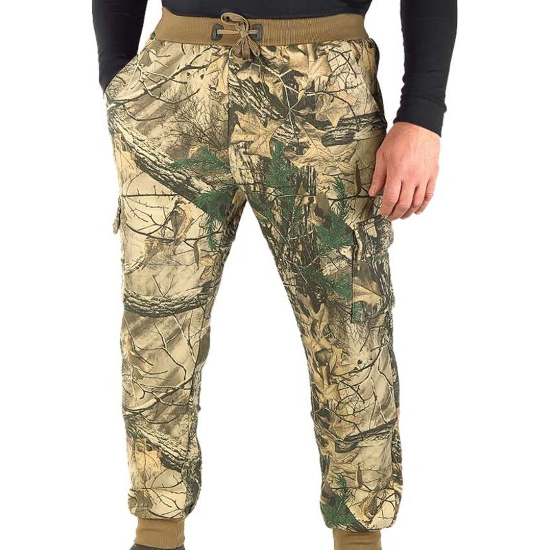 Maskáčové tepláky Loshan 3D Realtree 6 zateplené 29792922