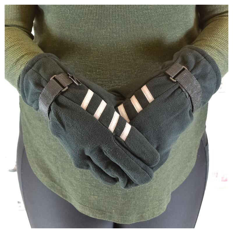 JOHN-C Pánske čierne rukavice KAJO 29793411