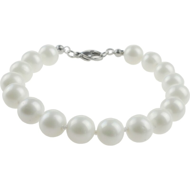 Alexis Marten Náramok perlový biely Shell perly 8 mm - Brittany 66888610