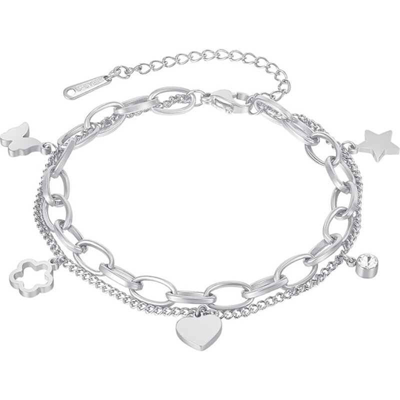 Dámsky náramok z chirurgickej ocele RAQUEL 45341165