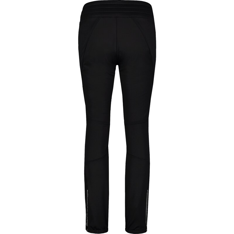 Nordblanc Čierne dámske zateplené nepremokavé softshellové nohavice NEEDLE
