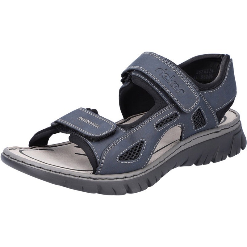 Rieker Trekingové sandále námornícka modrá / čierna 11404136