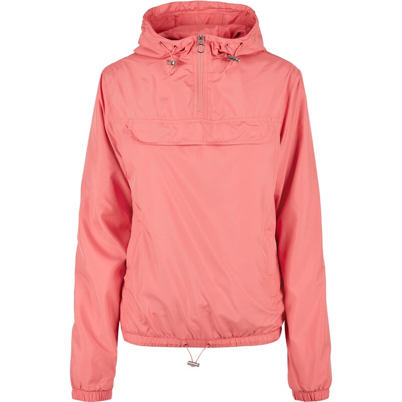 Urban Classics Womens Basic Tug Jacket Light Pink 50664342